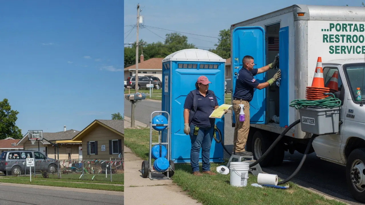 Porta Potty Rental in Texola, OK near me